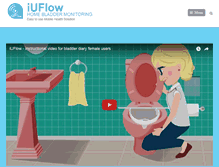 Tablet Screenshot of iuflow.com
